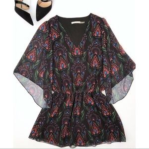 Alice + Olivia Lyla Blouson Dress